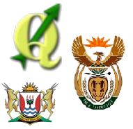 Logo QGIS e Istituzioni South Africa